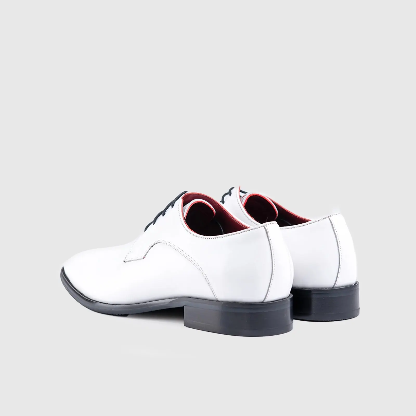 Dress Oxfords White EL030 - Image 3