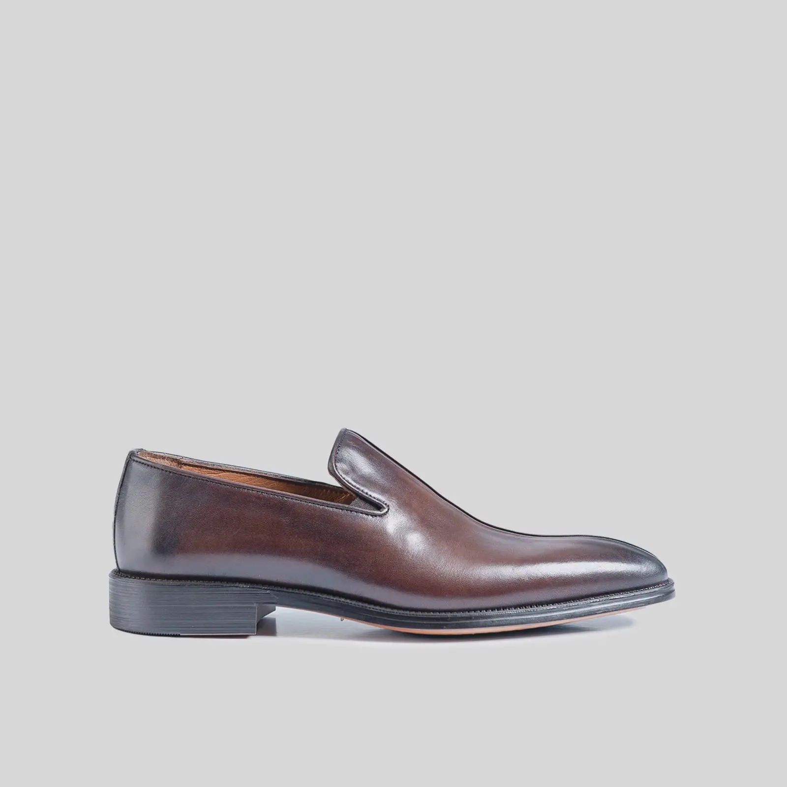 Dress Slip Ons 2-667 Brown BC28