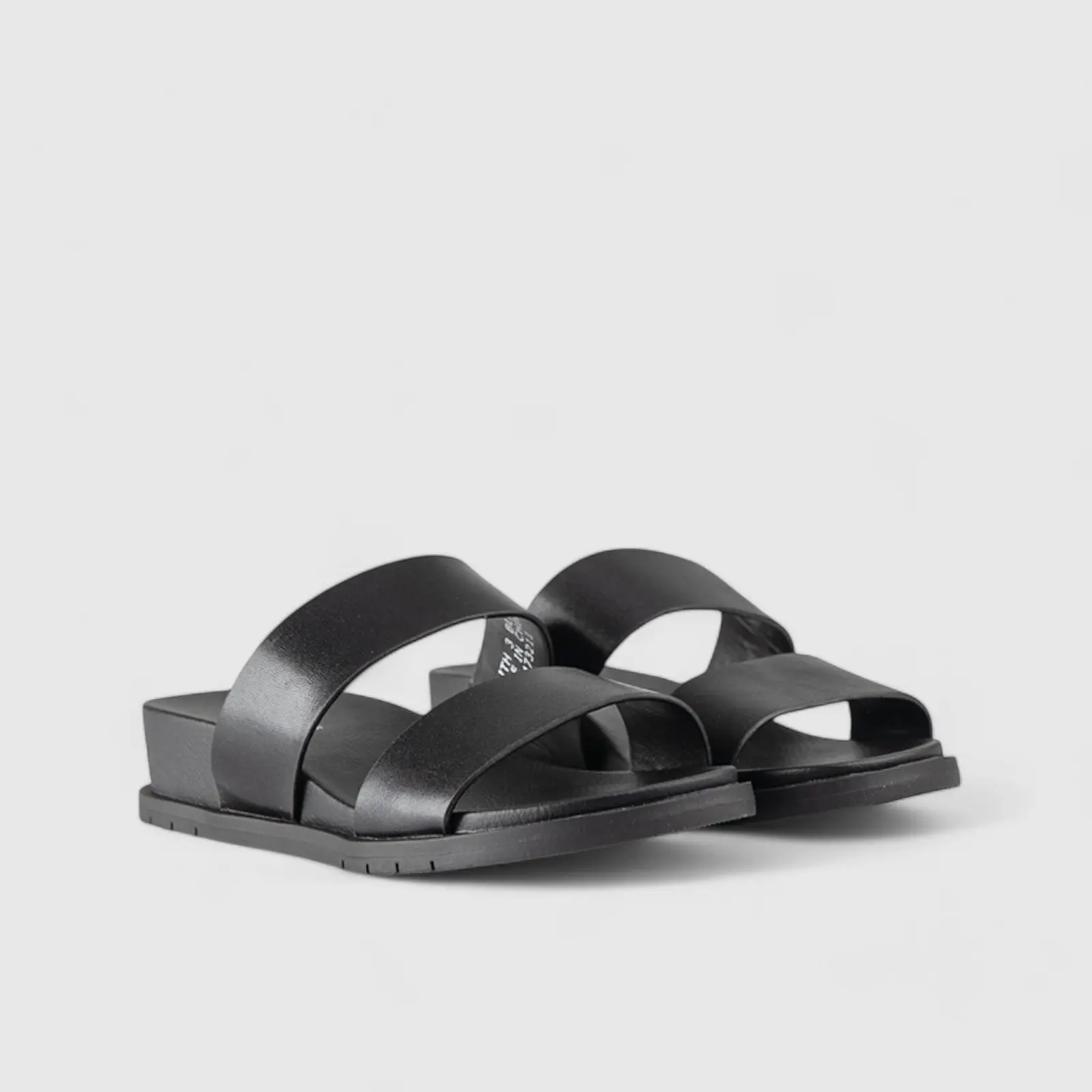 Edith Comfort Slide Sandals Black 01374 HL267 - Image 2