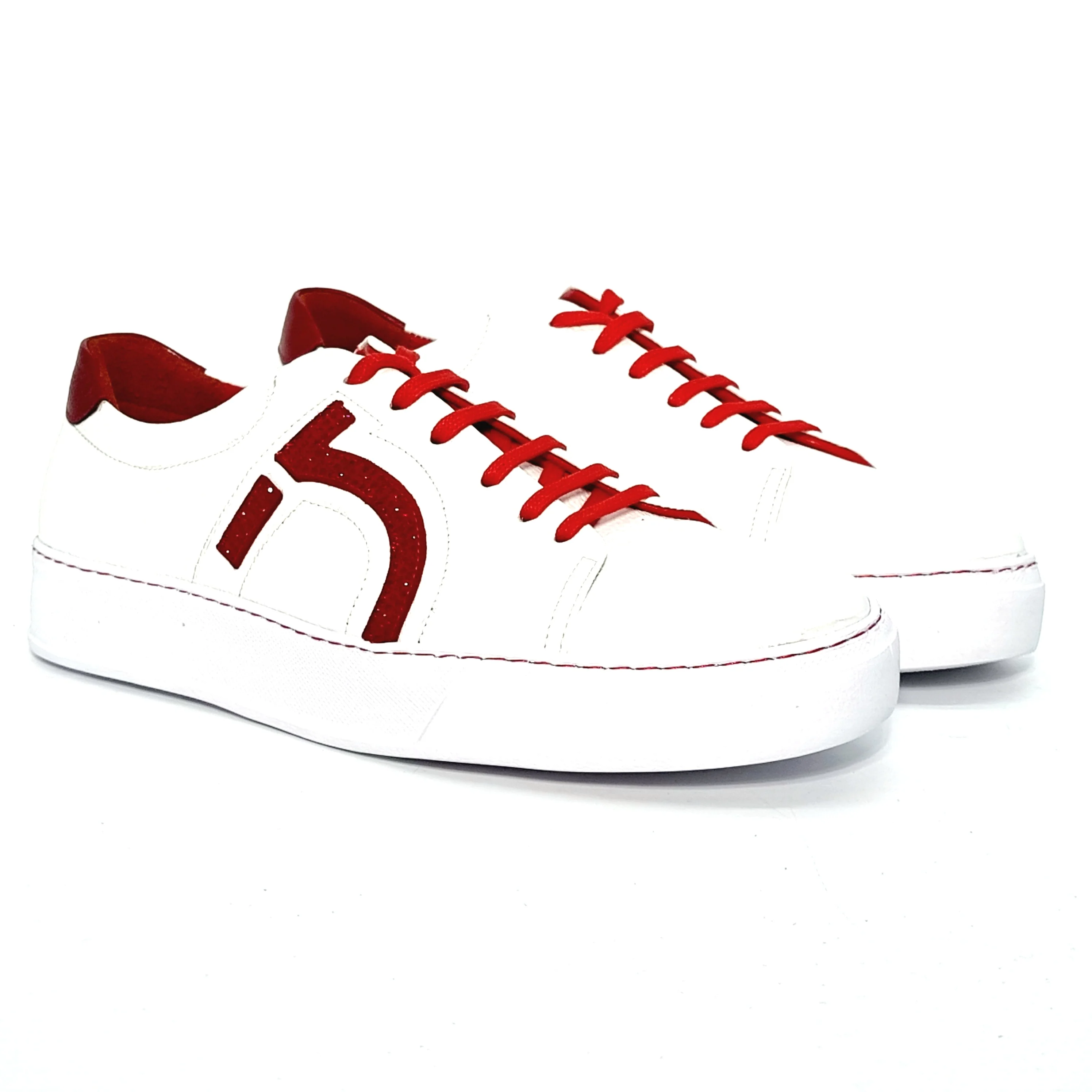 ELI 10323 BLACK/BLING SNEAKER - Image 2