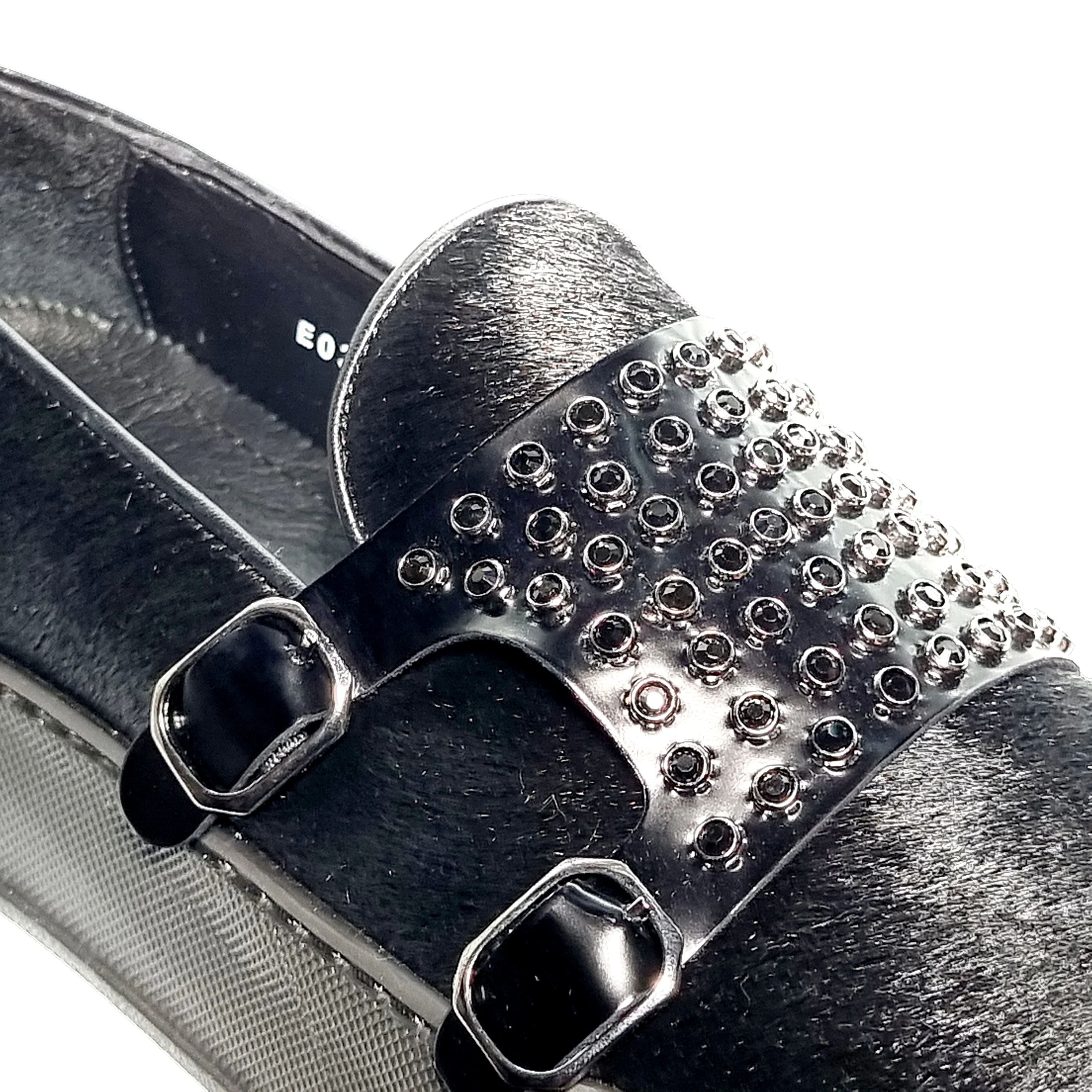 ELI 10350 BLACK BLING SNEAKER - Image 5