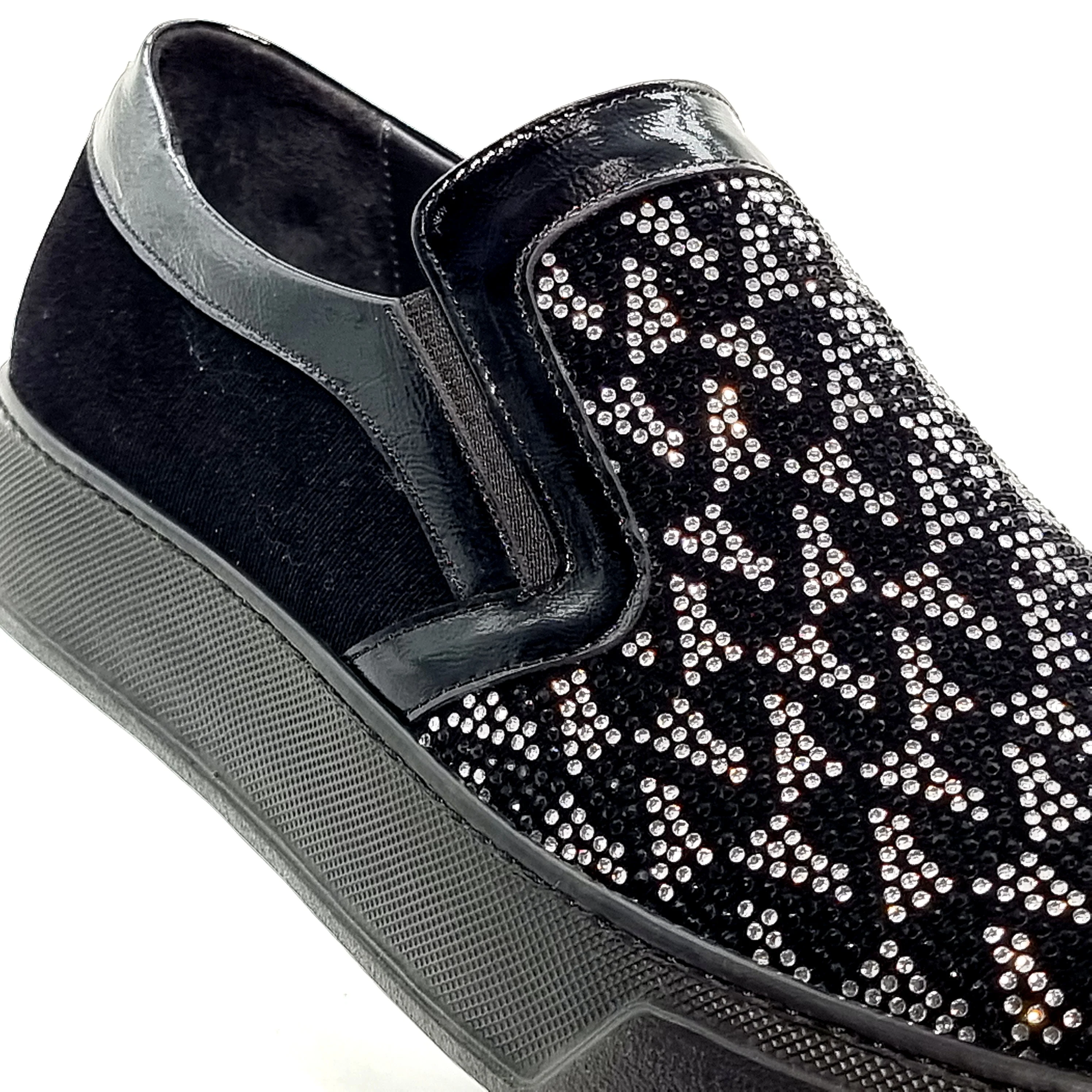 ELI 109 NAVY/GOLD SNEAKER - Image 5