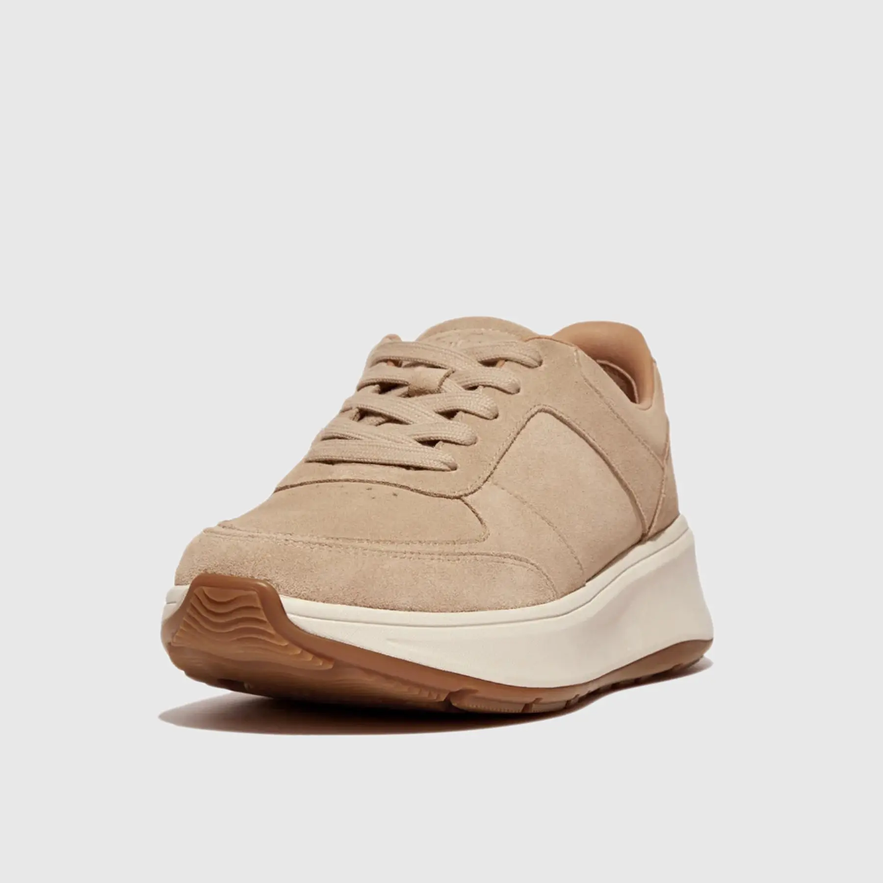 F Mode Flatform Sneaker Beige H07-A94 - Image 4