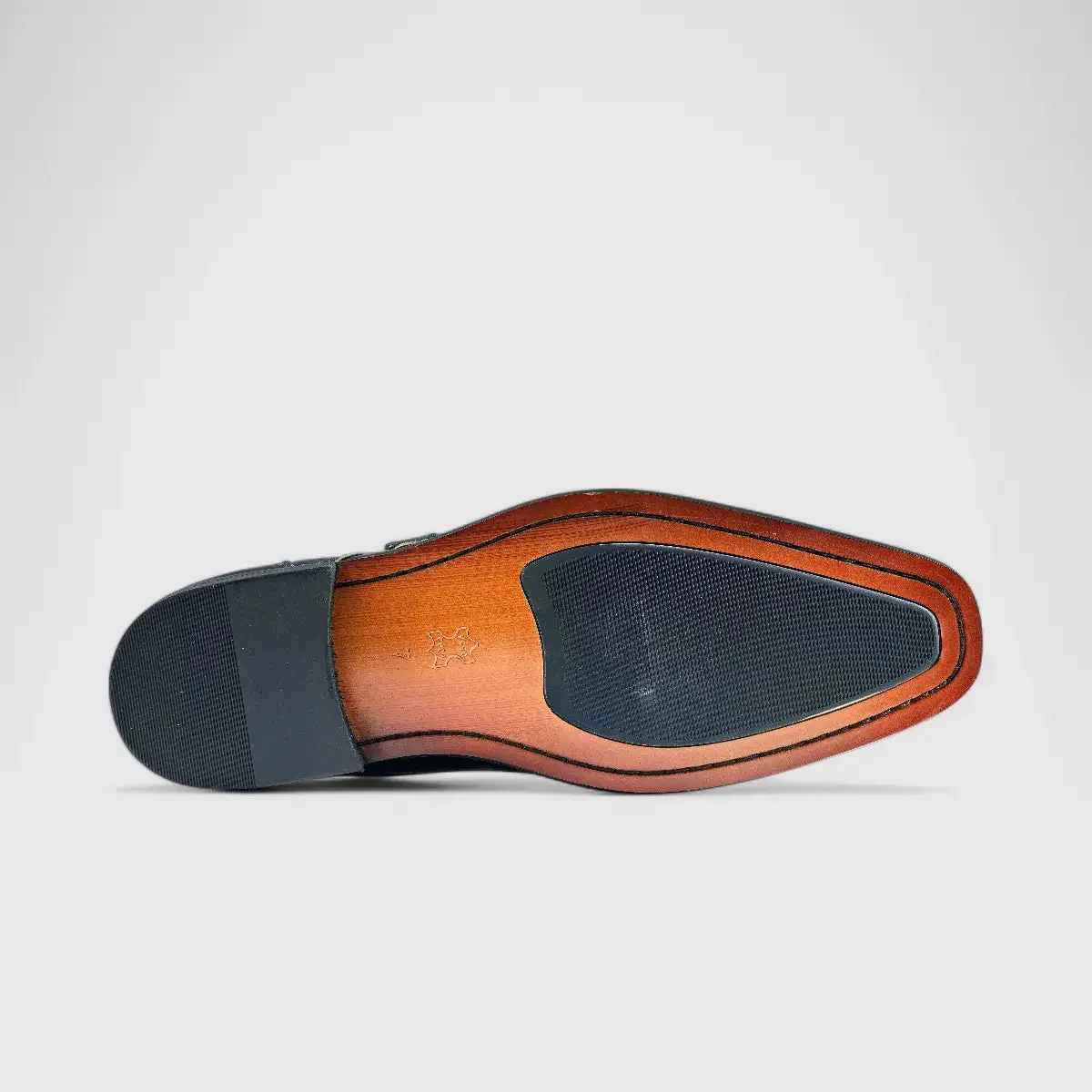 Fabino Dress Single Monk Strap Black M3220051 - Image 4