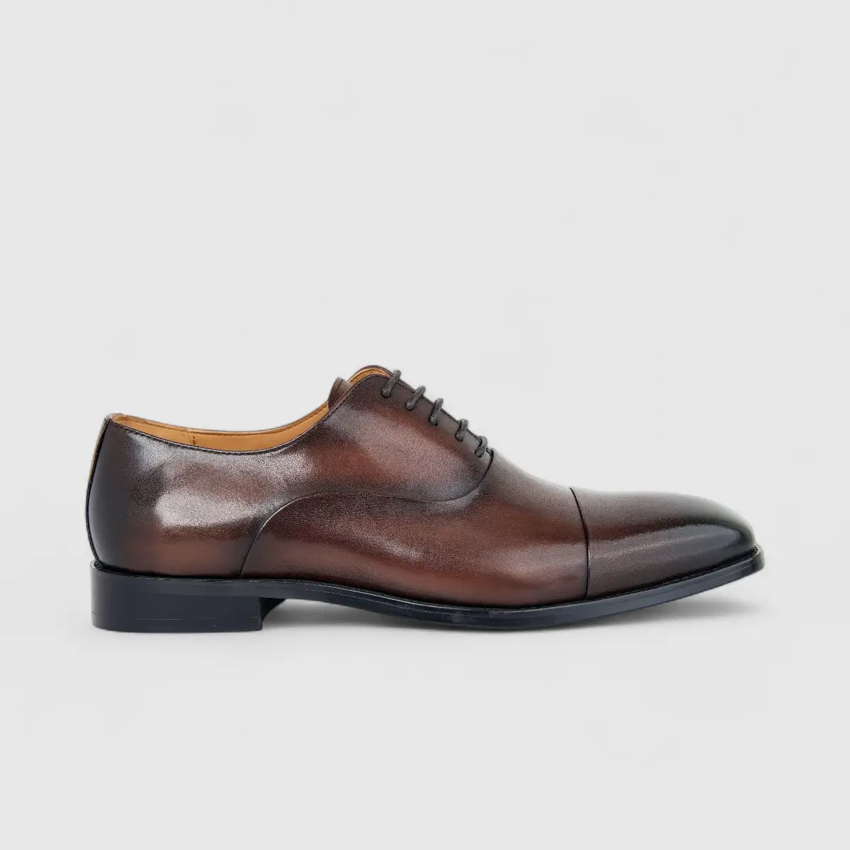 Fabino Men's (UK5 TO UK12) Leather Lace Up M3220161 Brown FB13