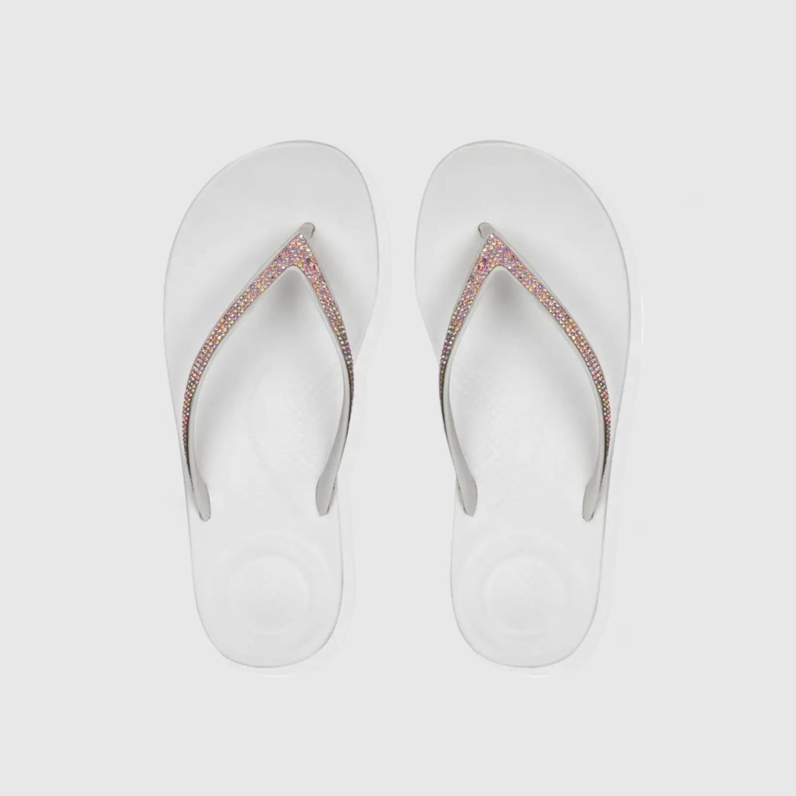 Fit Flops I Qushion Sparkle Urban White R08-194 FP83 - Image 4
