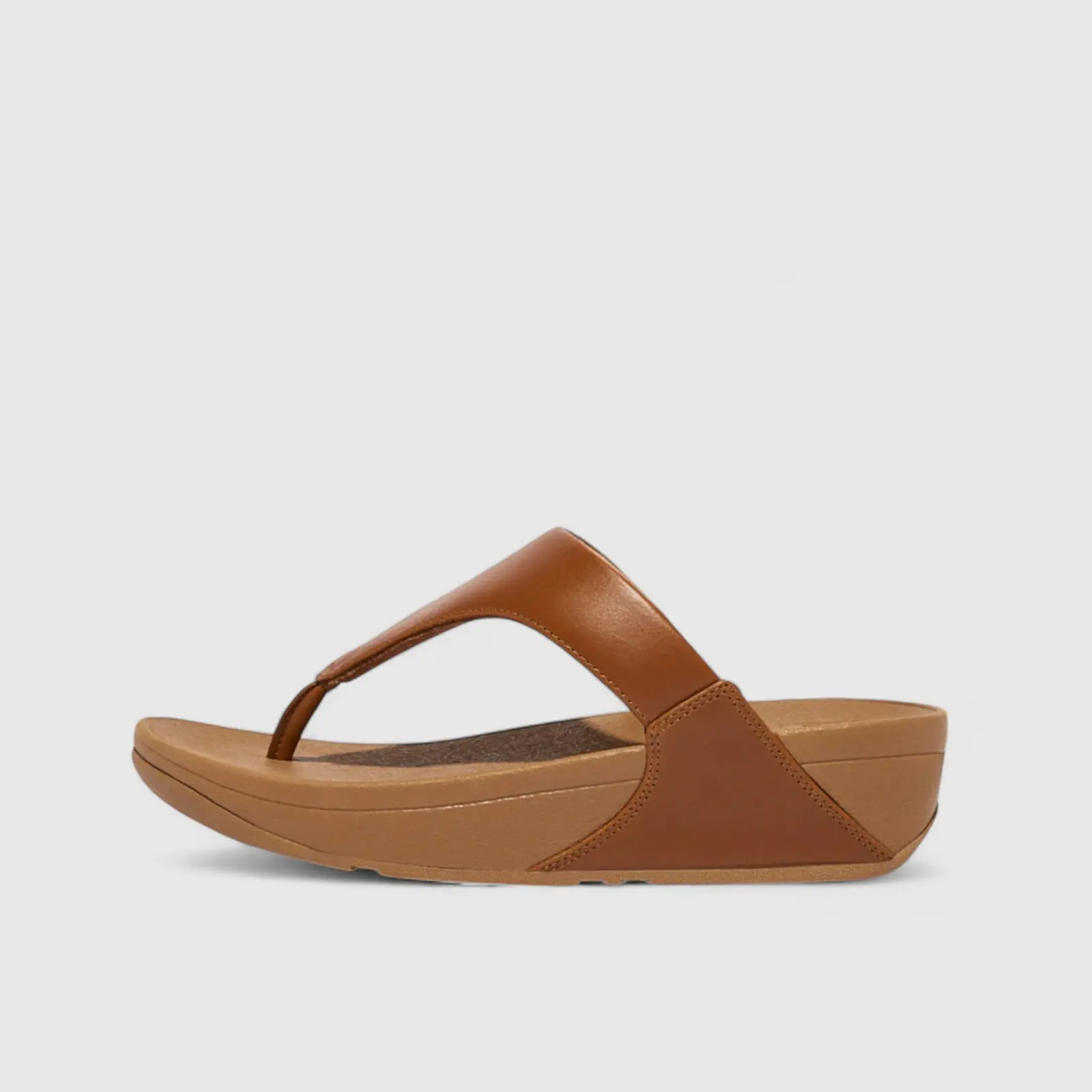 Fit Flops Lulu Leather Light Tan I88-592 FP107 - Image 3