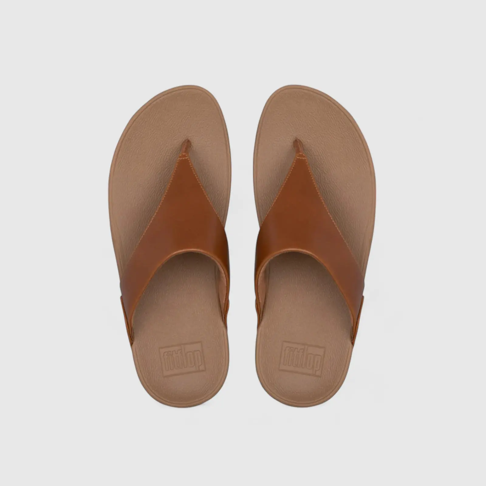 Fit Flops Lulu Leather Light Tan I88-592 FP107 - Image 4