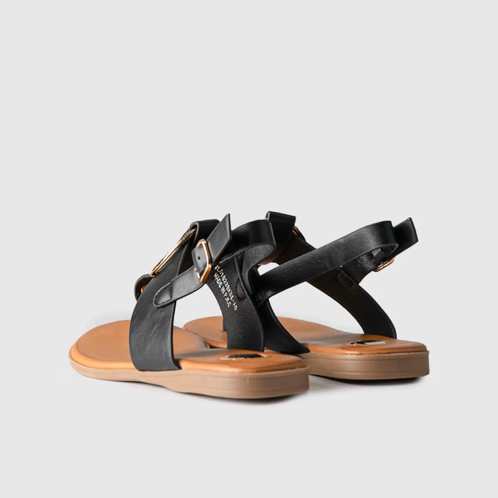 Flat Thong Sandal Black 01628 - Image 3