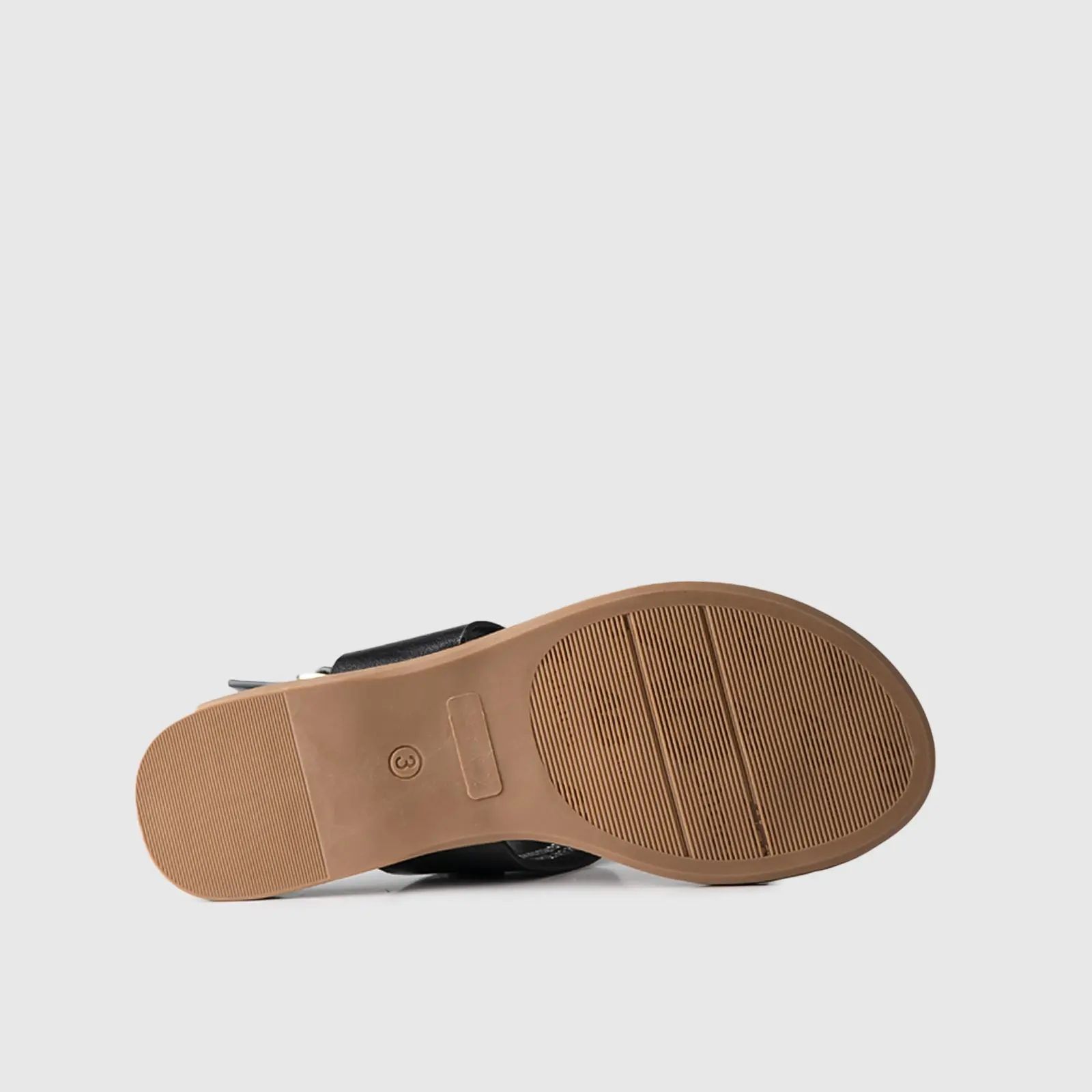 Flat Thong Sandal Black 01628 - Image 4