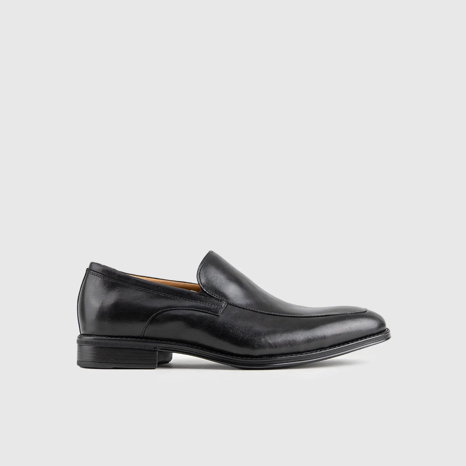FLORSHEIM AMELIO MOC TOE BLACK 14266 F47