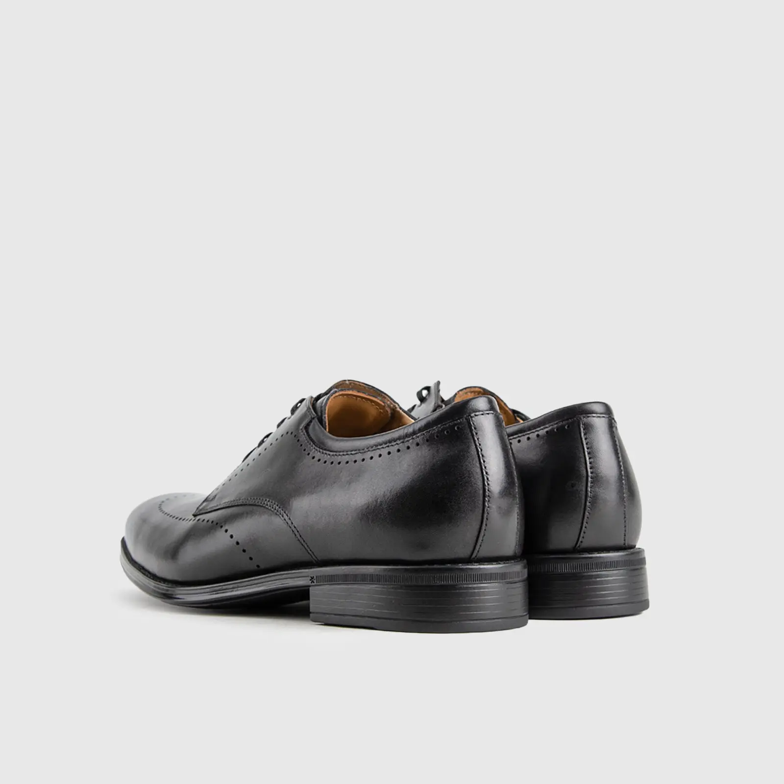 FLORSHEIM AMELIO PERF WING BLACK 14281 F46 - Image 4