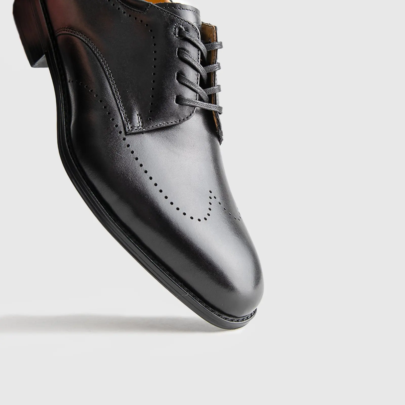 FLORSHEIM AMELIO PERF WING BLACK 14281 F46 - Image 6
