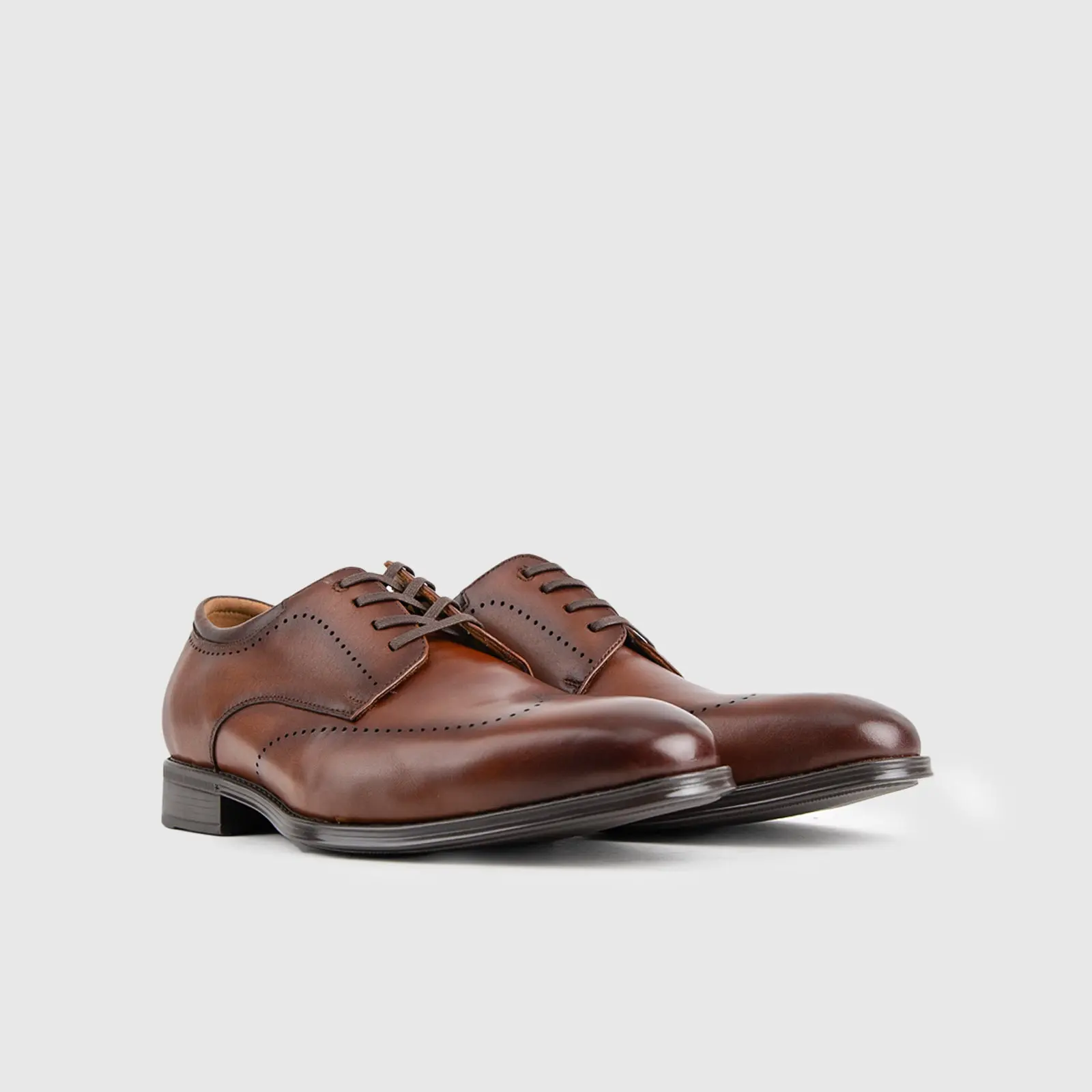 Florsheim Comfortech Men's Lace Up Amelio Perf Wing 14281/228 Cognac F51 - Image 3