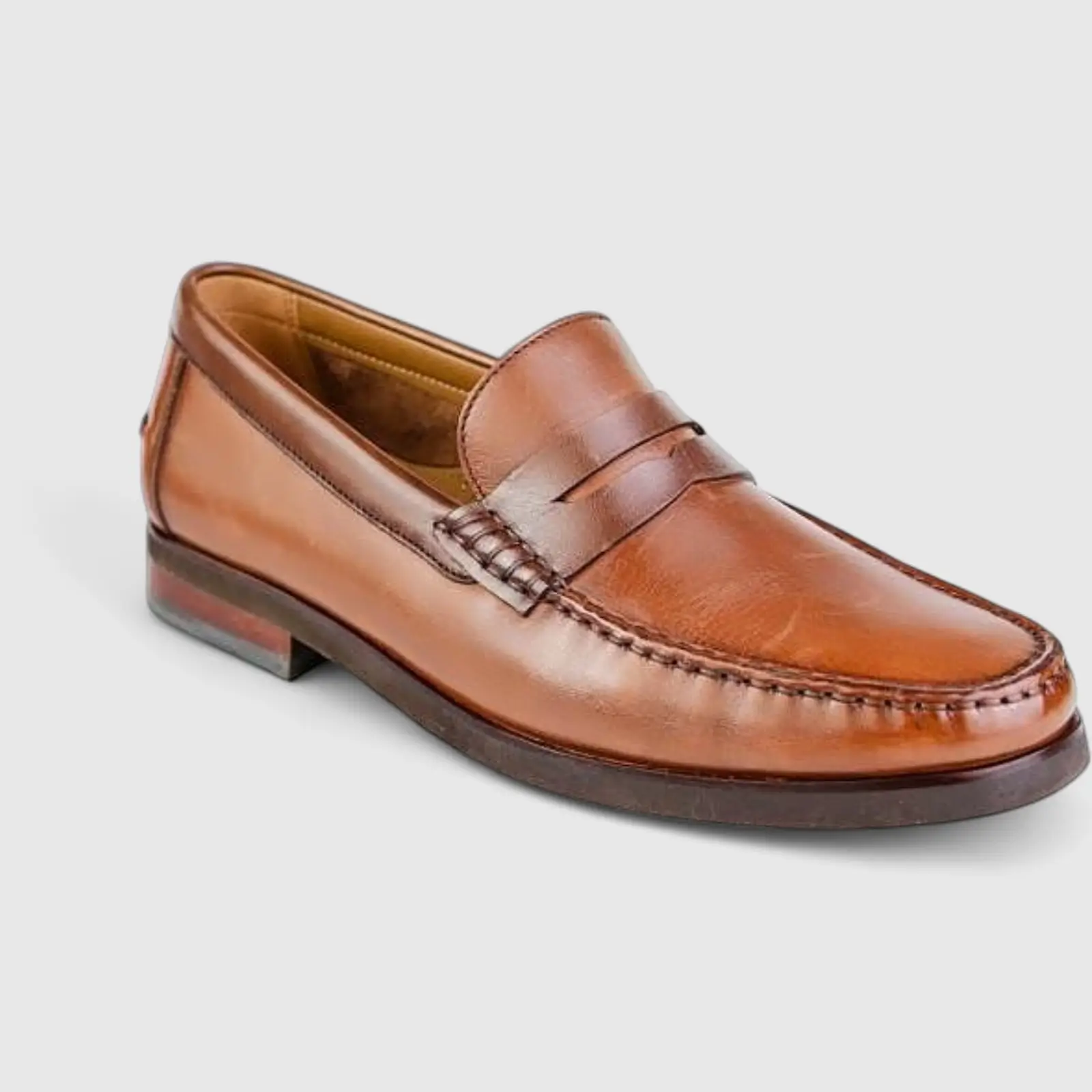 Florsheim Berkley Slip-On Loafers Cognac 12195-229 FL52 - Image 2