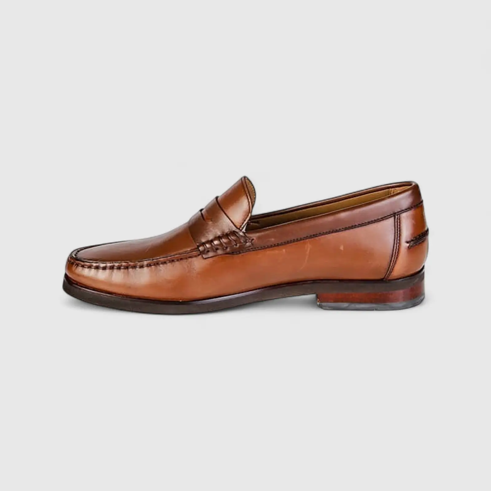 Florsheim Berkley Slip-On Loafers Cognac 12195-229 FL52 - Image 5