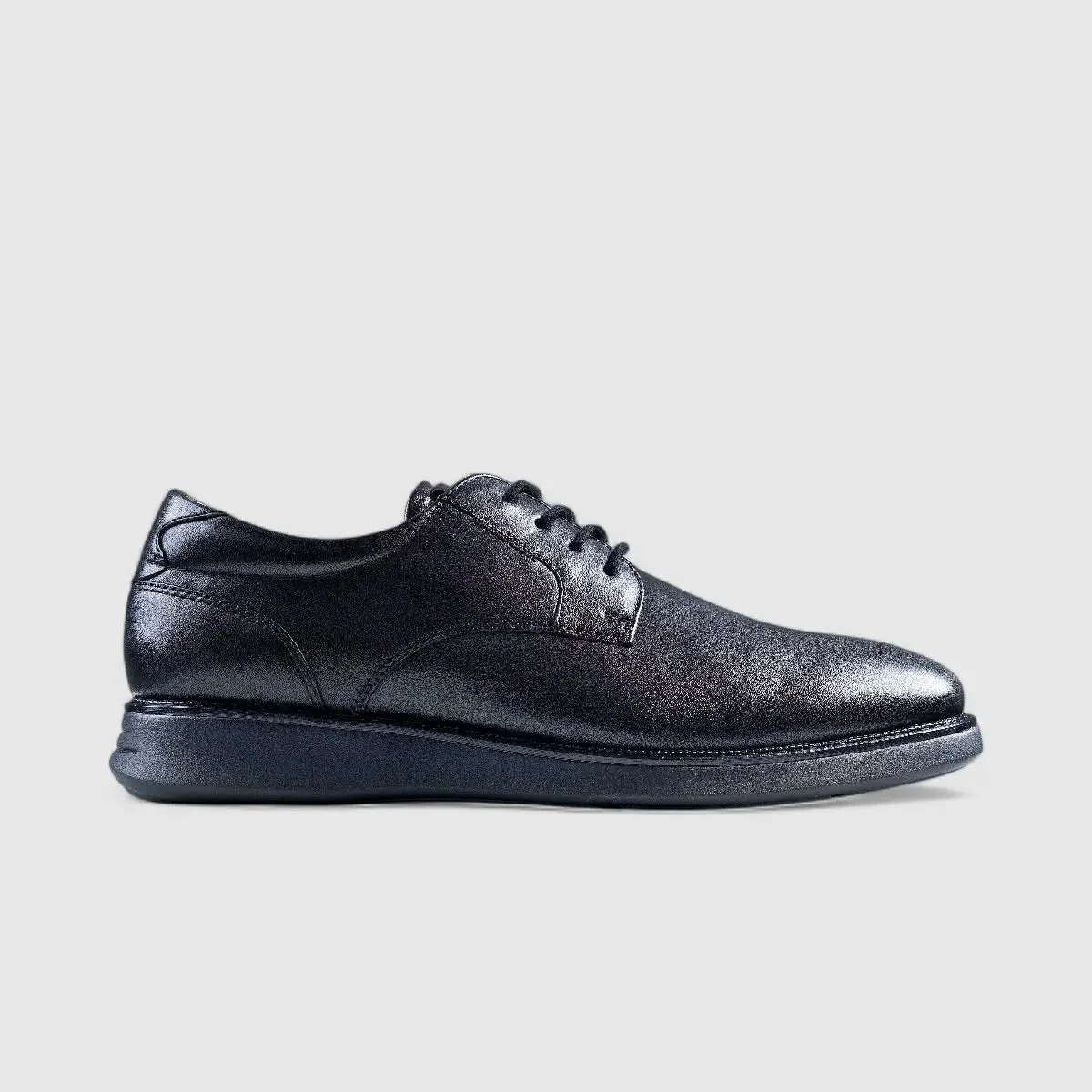 Florsheim Launch Plain Toe Lace Up Black 14440 FT28