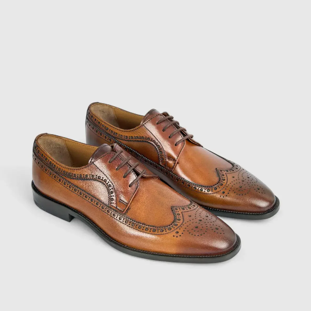 Florsheim Imperial Men's Derby Brouge Adana 2-560/260 Tan EL28 - Image 2
