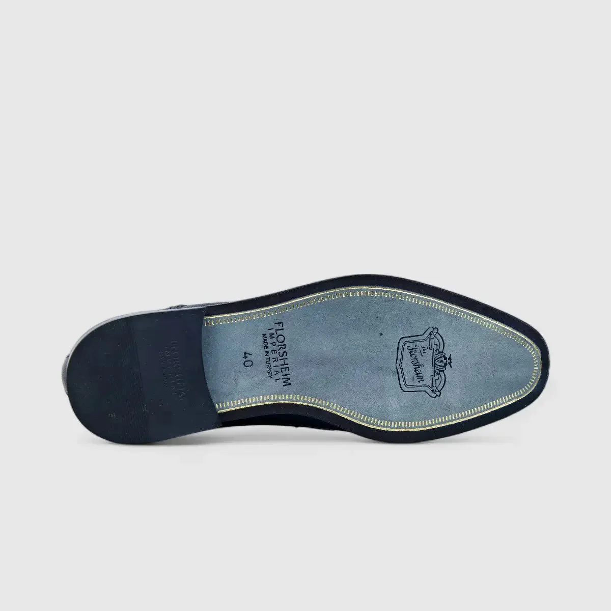 Florsheim Imperial Men's Derby Lace Up Toe Cap Izmit 1-397/001 Black EL24 - Image 3