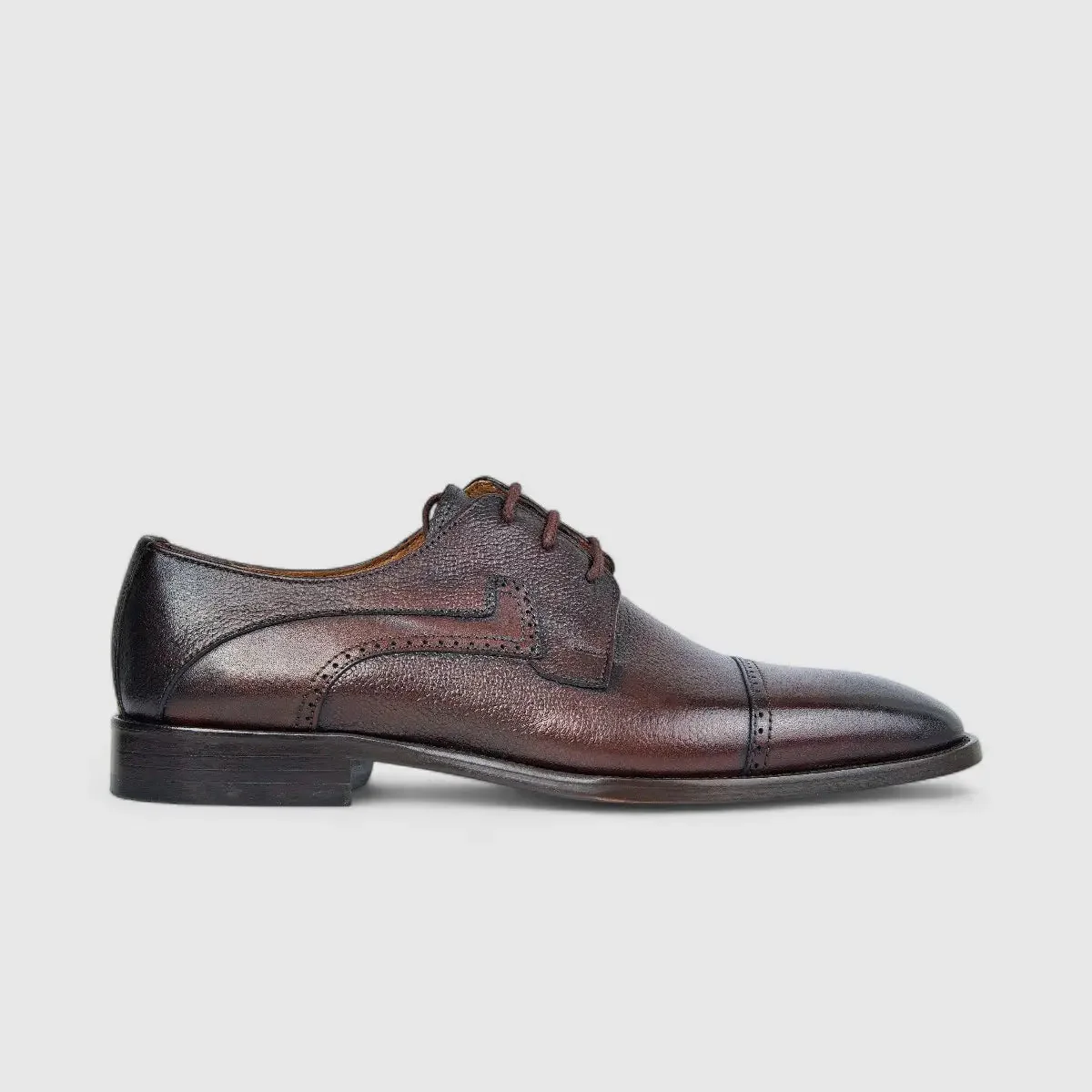 Florsheim Imperial Men's Derby Lace Up Toe Cap Izmit 1-397/216 Chocolate EL25
