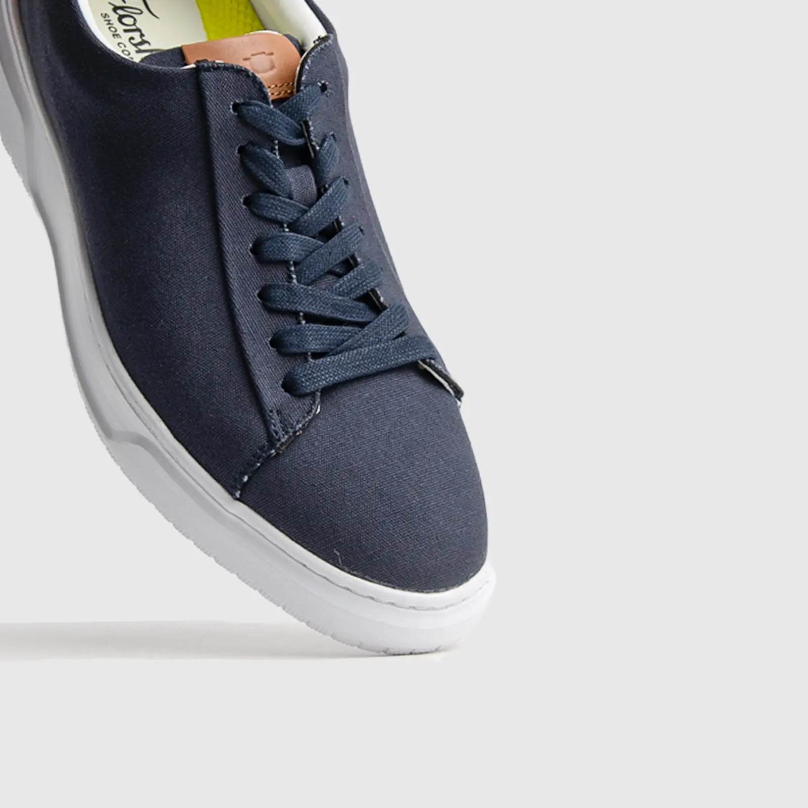 Florsheim Premier Canvas Sneaker - 17376 Navy - Image 6