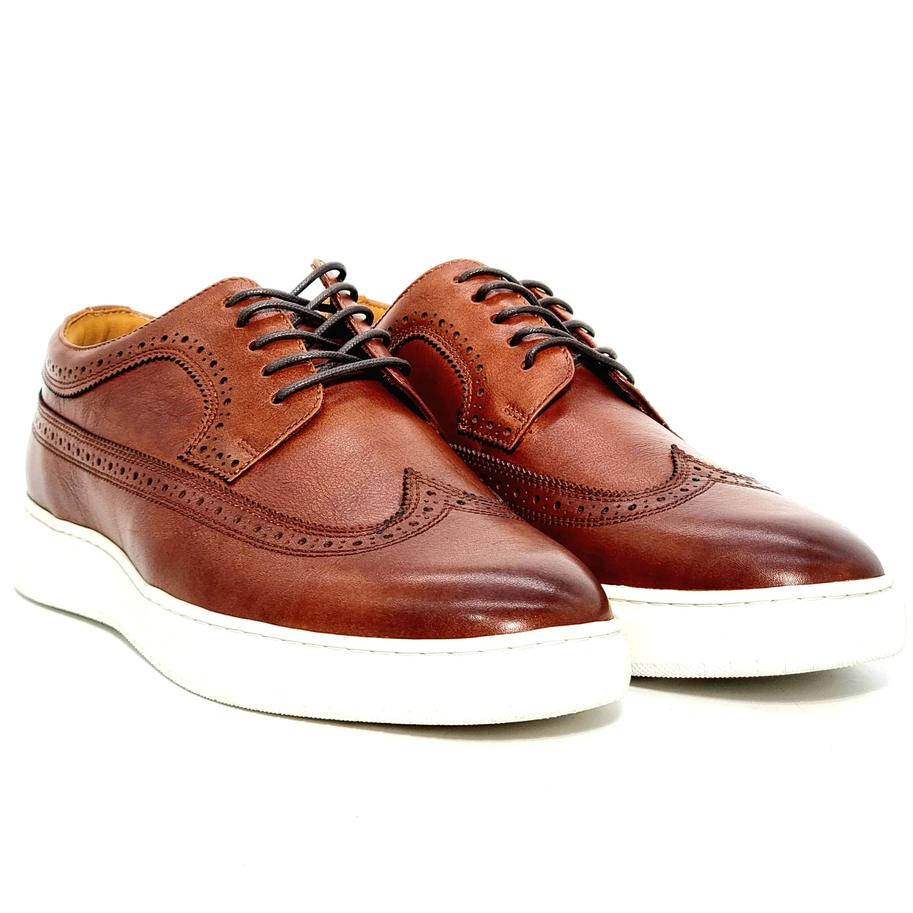 Florsheim Men's Premier Wing Lace Up 14374/221 Chestnut FT30 - Image 2