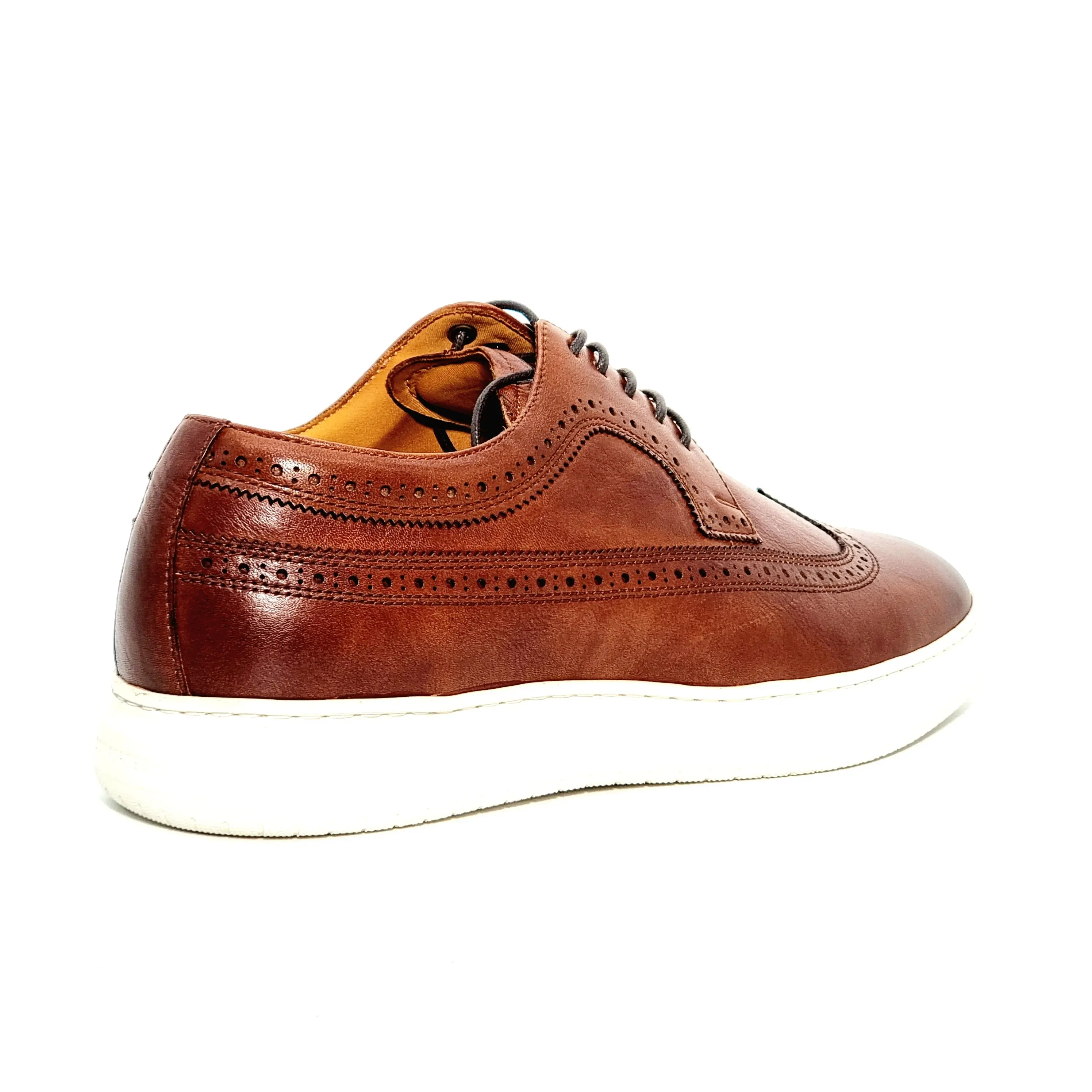 Florsheim Men's Premier Wing Lace Up 14374/221 Chestnut FT30 - Image 3