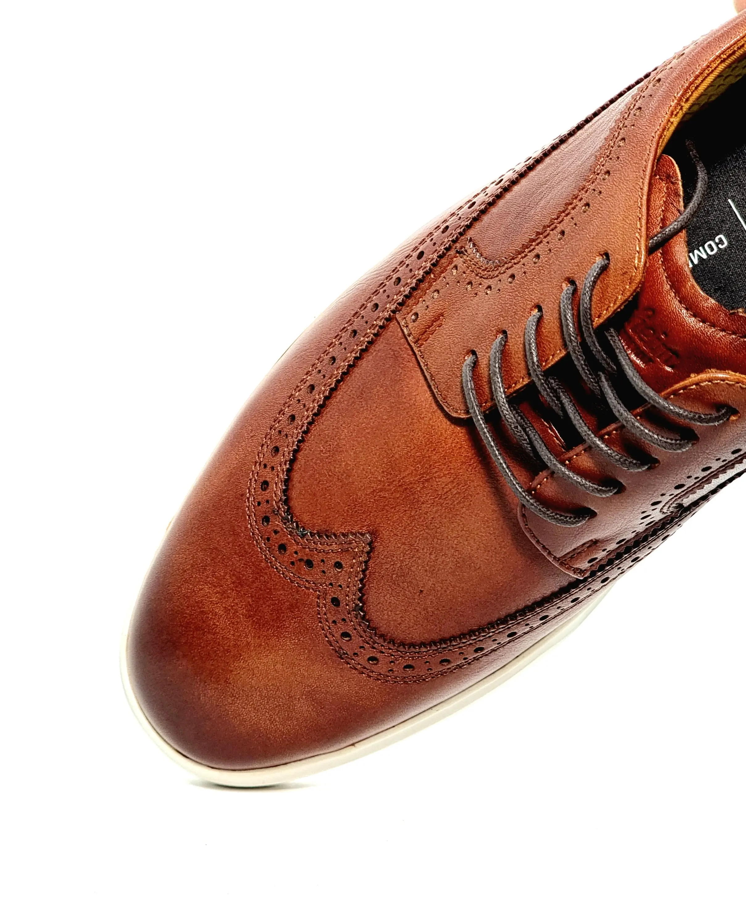 Florsheim Men's Premier Wing Lace Up 14374/221 Chestnut FT30 - Image 5