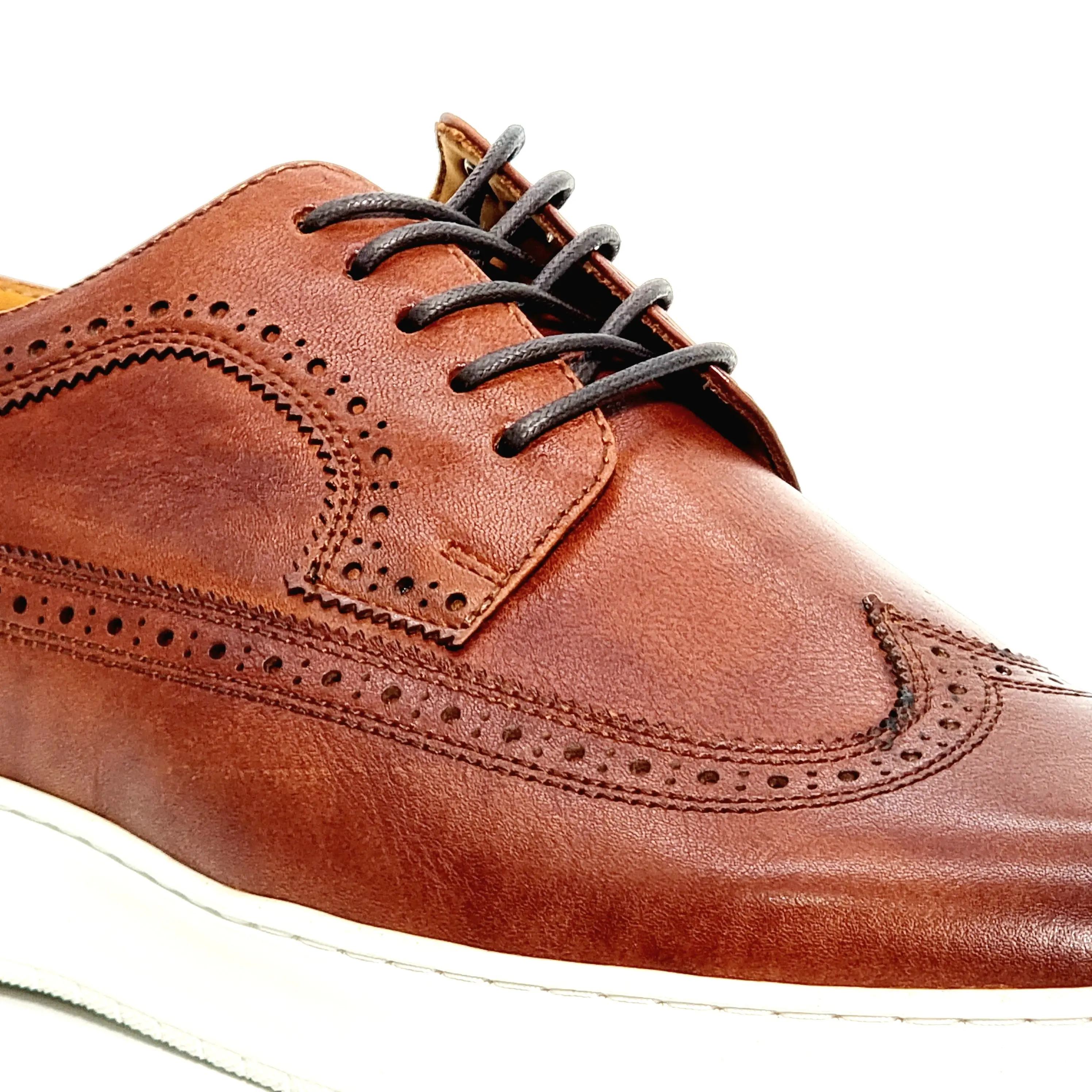 Florsheim Men's Premier Wing Lace Up 14374/221 Chestnut FT30 - Image 6