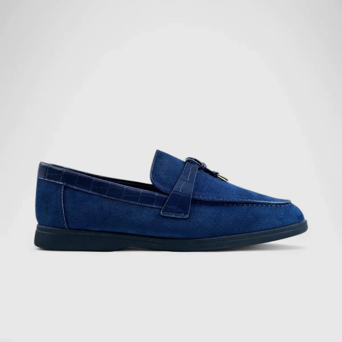 Footwork Casual Loafers Navy 01676