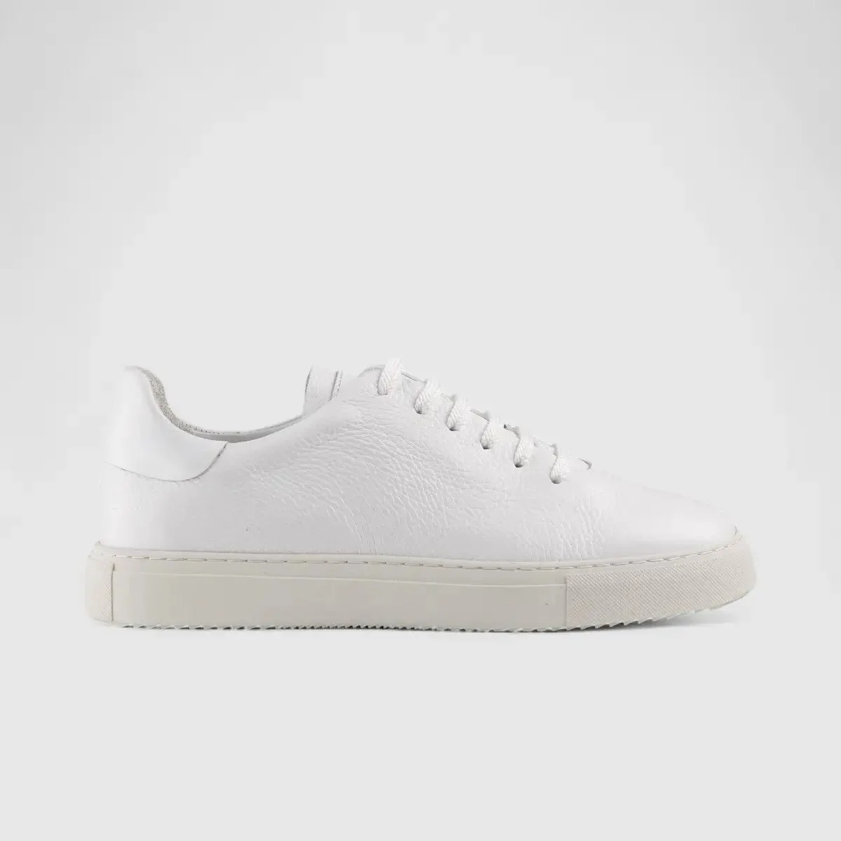 Formales Lace Up Leather Sneaker White 4289