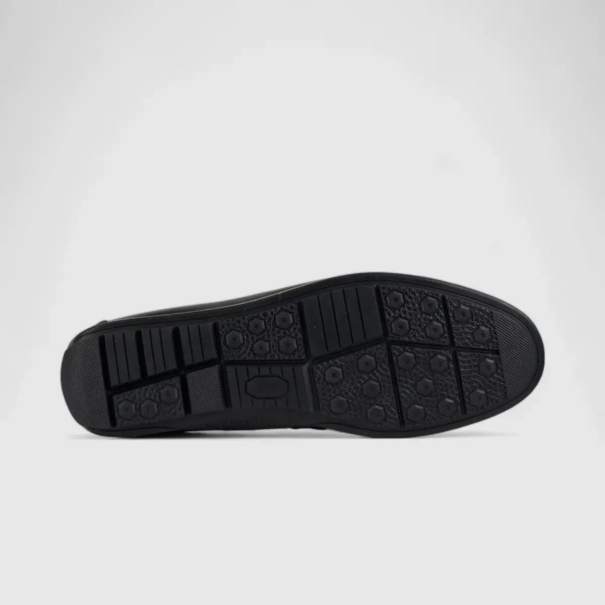 Formales Leather Loafers Black 2137A-6 - Image 4
