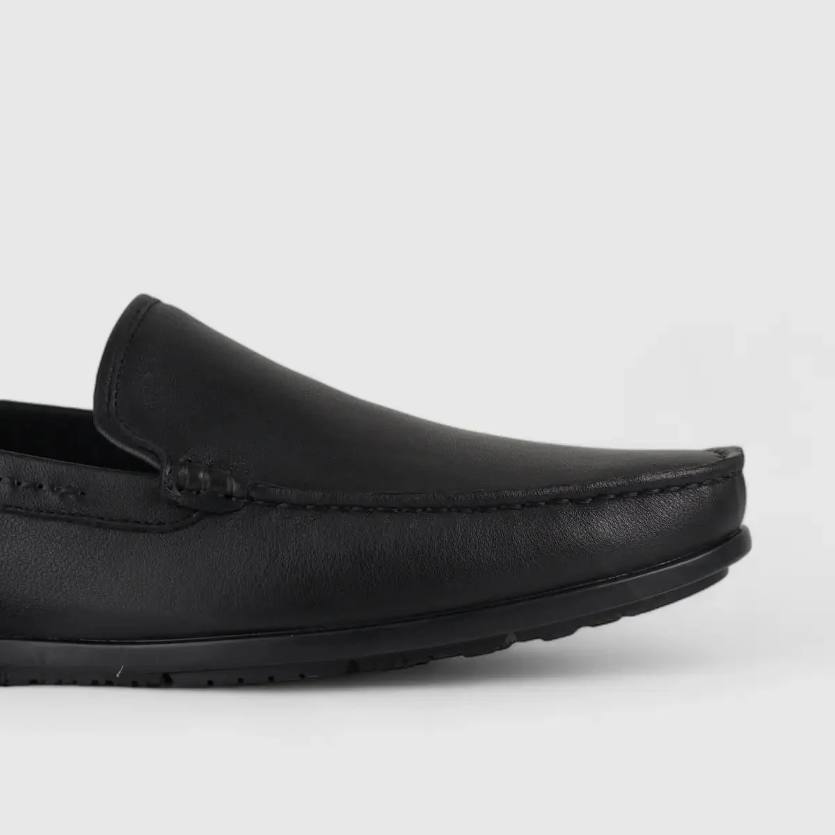Formales Leather Loafers Black 2137A-6 - Image 5