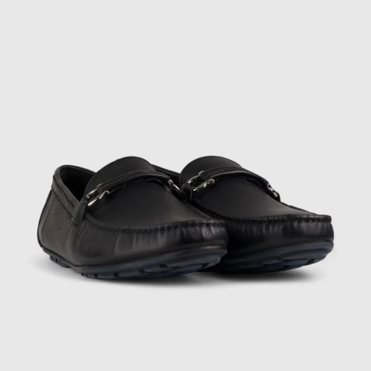 Formales Leather Loafers Black 6019-18 - Image 2
