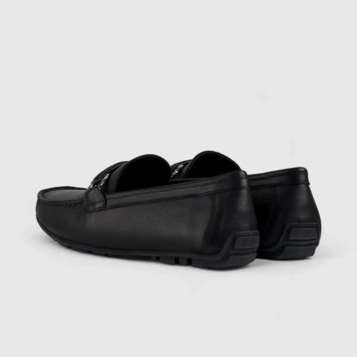 Formales Leather Loafers Black 6019-18 - Image 3