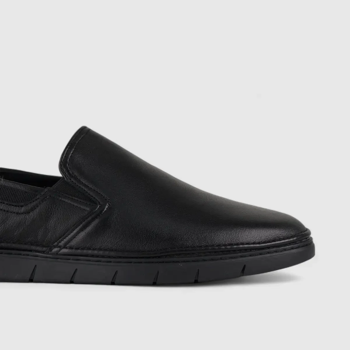 Formales Leather Loafers Black JB852208 - Image 5