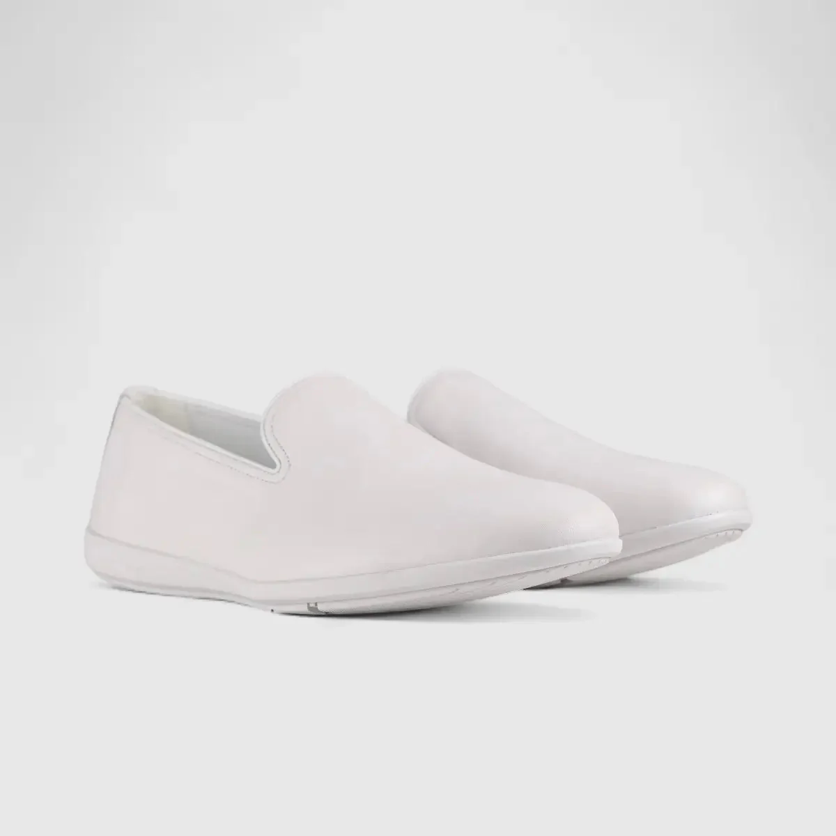 Formales Leather Loafers White 2142A-3 - Image 2