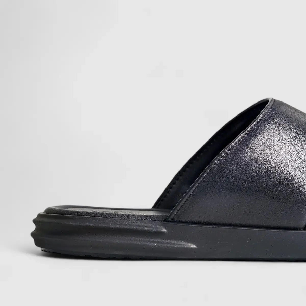 Formales Leather Sandal FM2526-9 Black FS9 - Image 5