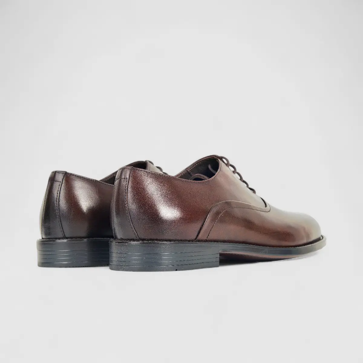 Formales Men's Leather Lace Up 1115 Brown FC132 - Image 3