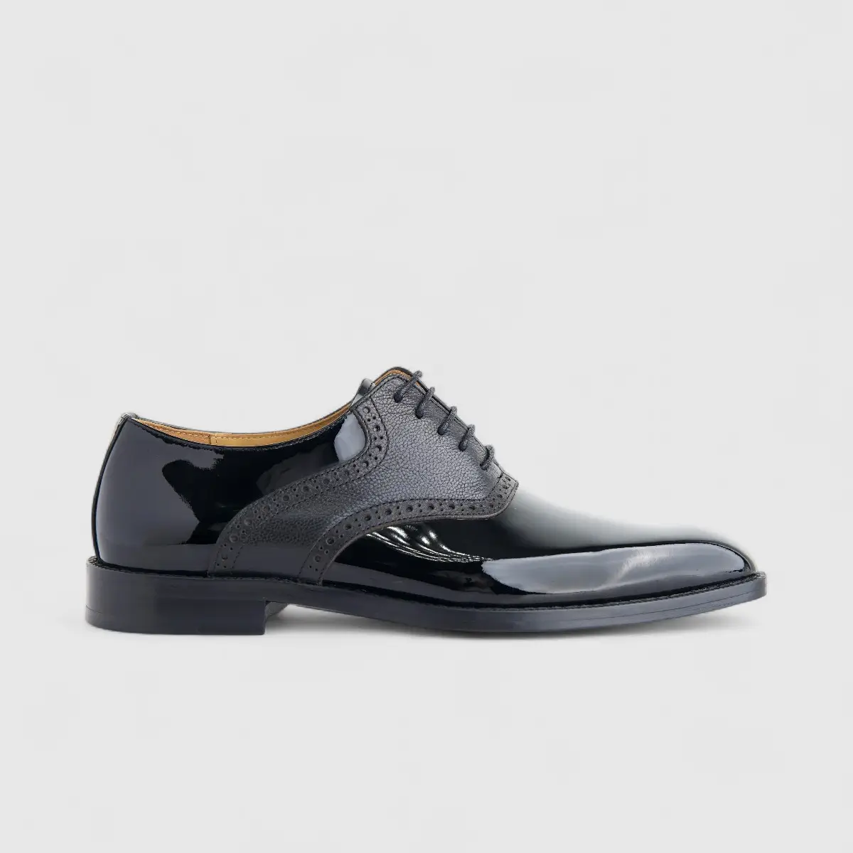 Formales Men's Leather Lace Up AE5308-837 Black EL139
