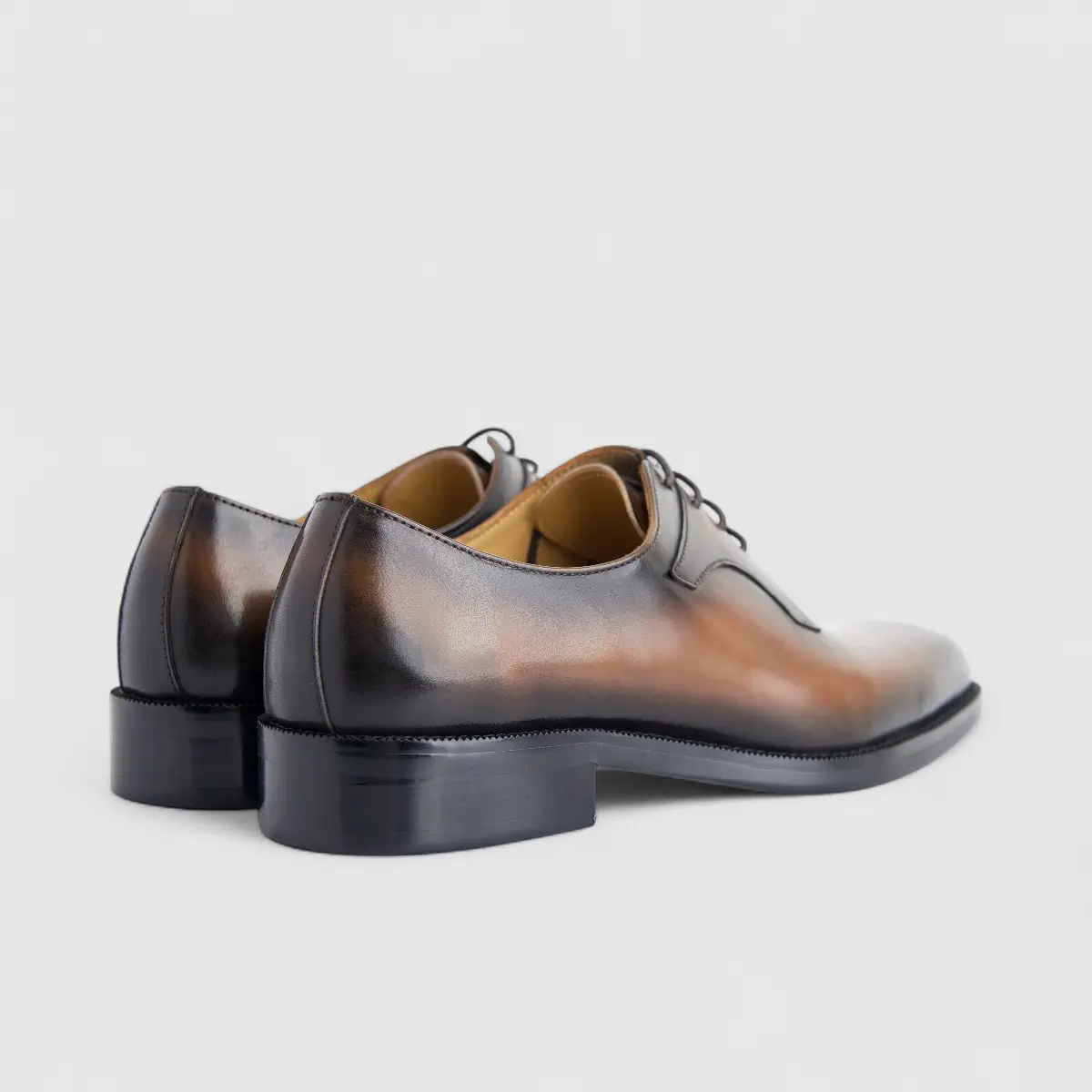 Formales Men's Leather Lace Up AE5308-839 Brown EL141 - Image 3