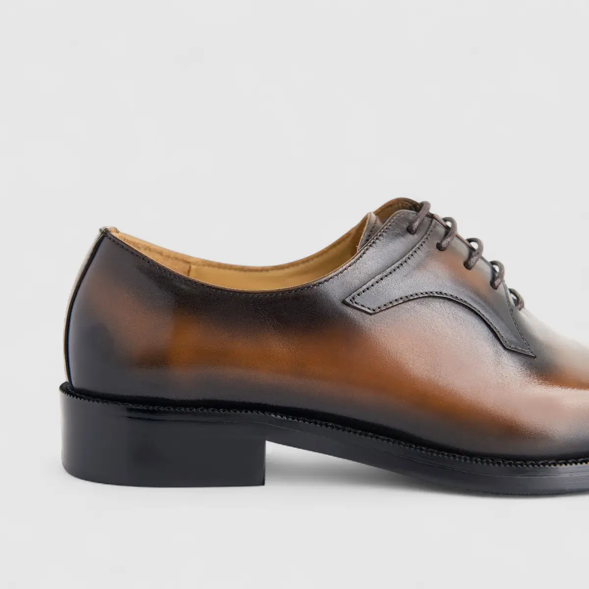 Formales Men's Leather Lace Up AE5308-839 Brown EL141 - Image 5