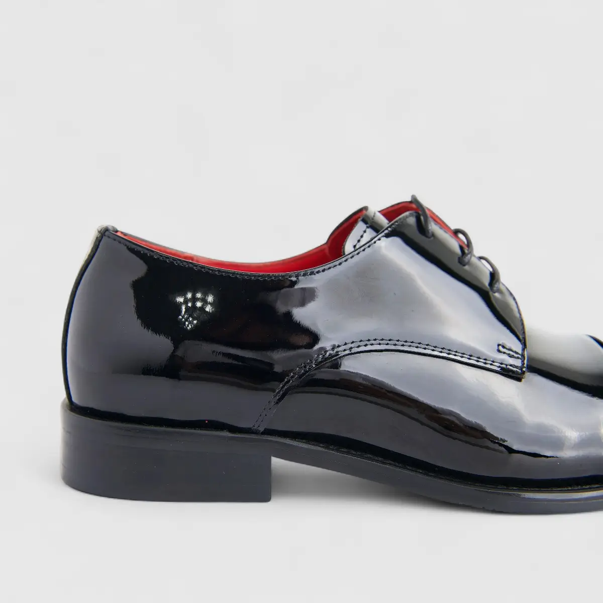 Formales Men's Leather Lace Up AE5319-801 Black Patent EL124 - Image 5