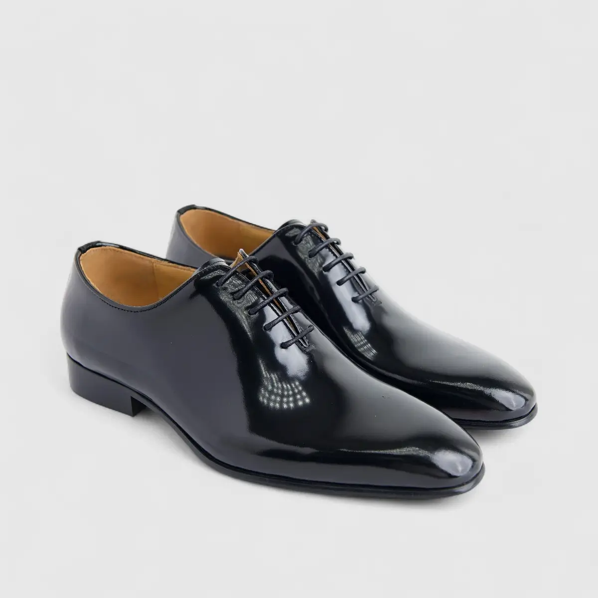 Formales Men's Leather Lace Up AE5353-599 Black EL137 - Image 2
