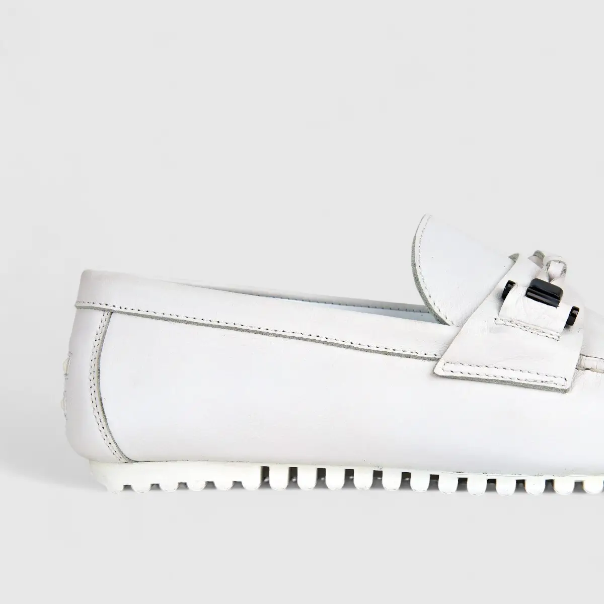 Formales Men's Leather Loafer FM2025-805 White FK8 - Image 5