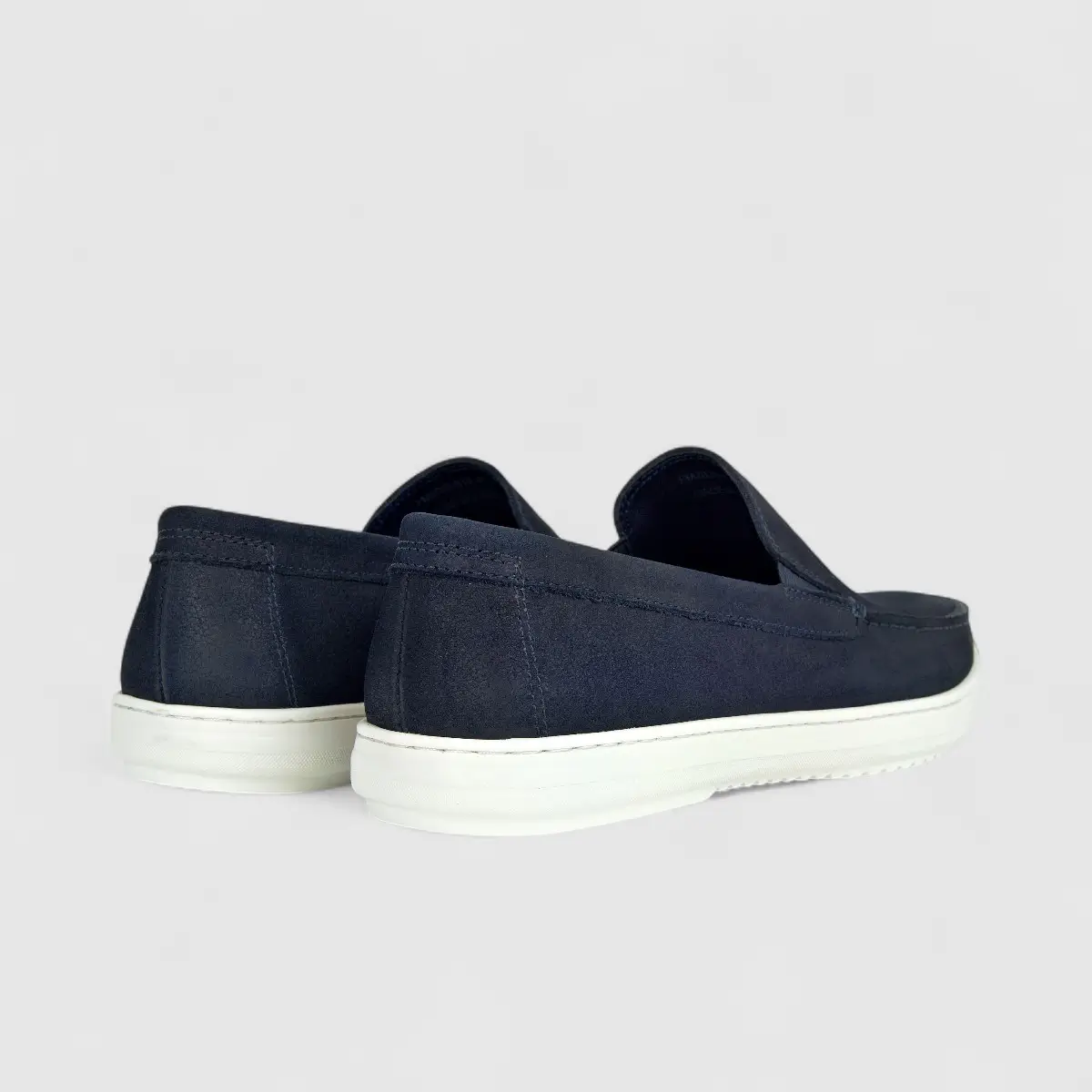 Formales Men's Leather Loafer FM2025-813 Navy FK6 - Image 3