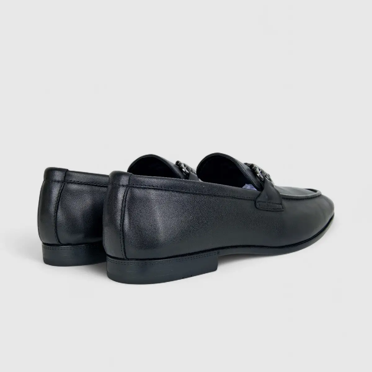 Formales Men's Leather Loafer FM2025-815 Black FK4 - Image 3