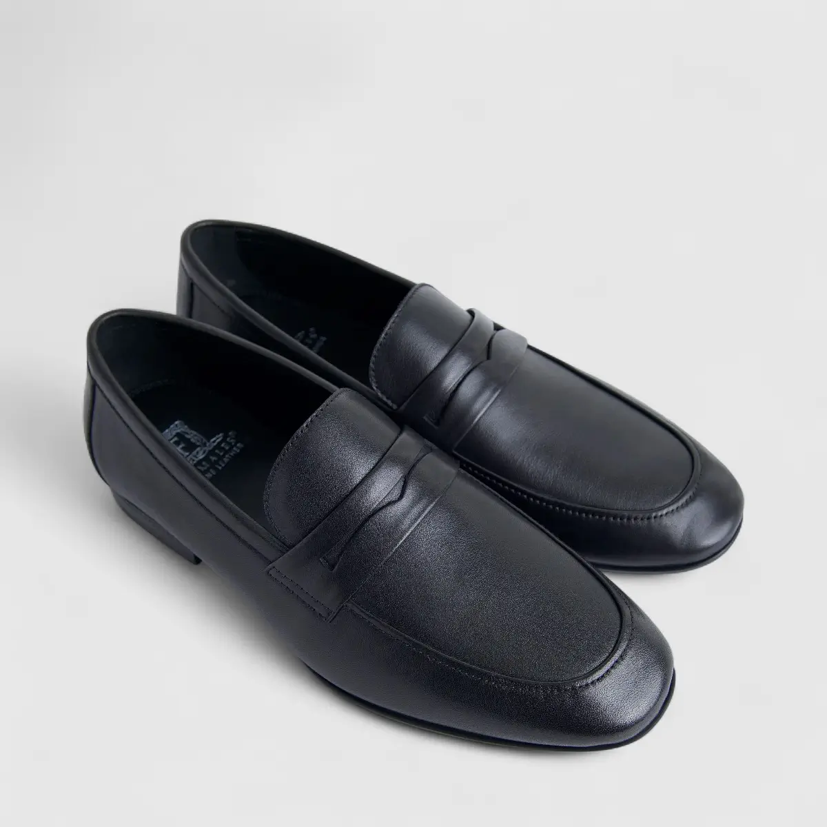 Formales Men's Leather Loafer FM2025-816 Black FK43 - Image 2