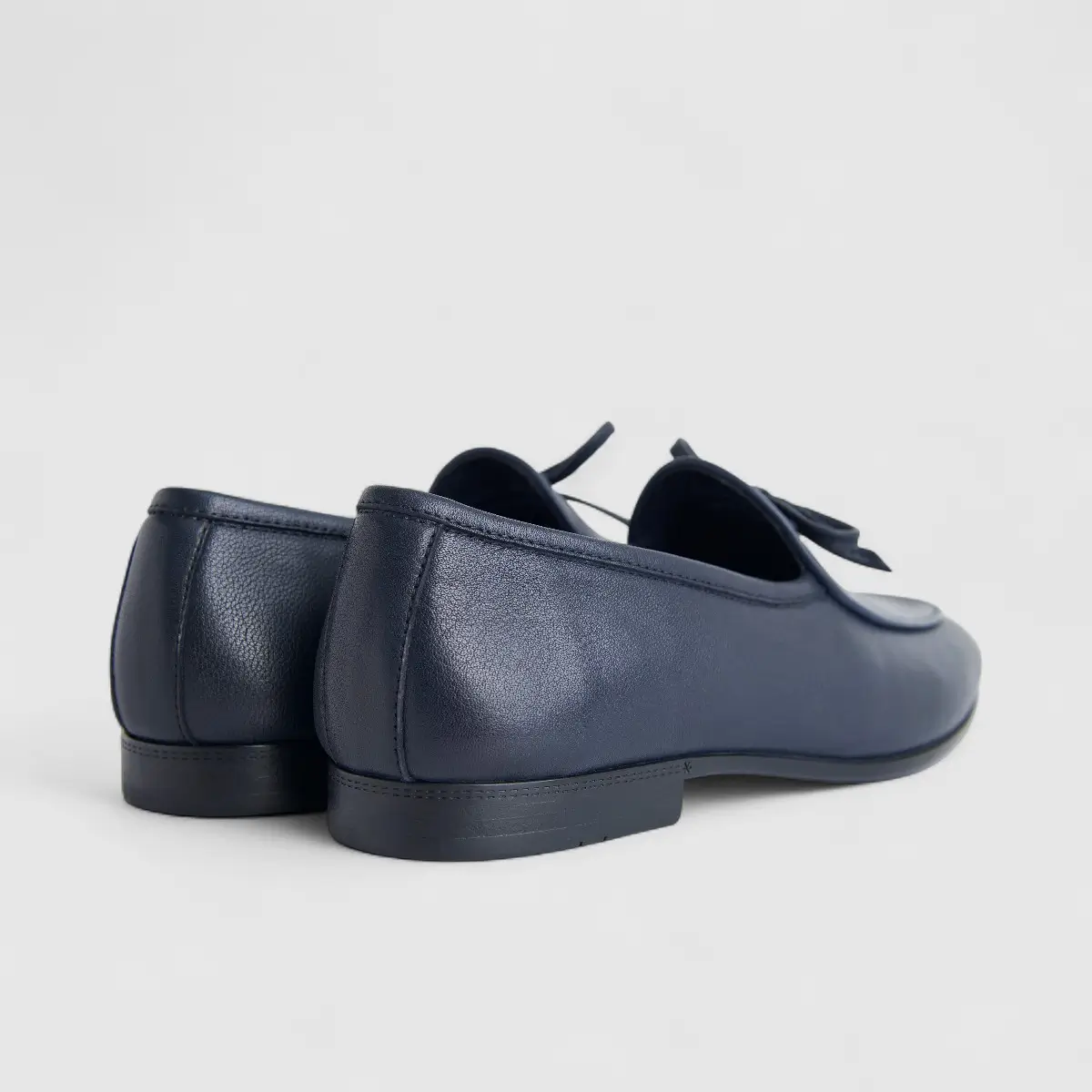 Formales Men's Leather Loafer FM2025-900 Navy FK57 - Image 3