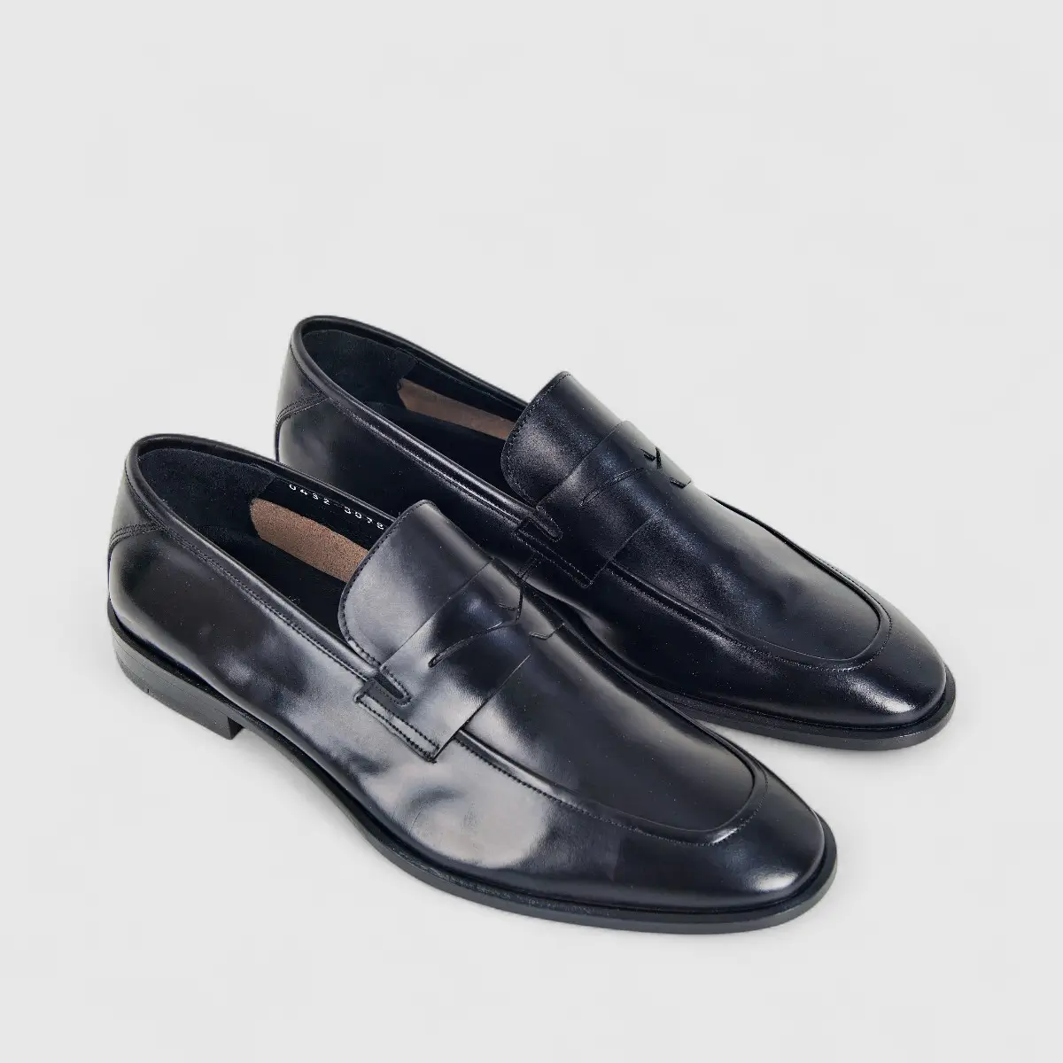 Formales Men's Leather Slip On 0432 Black FC117 - Image 2